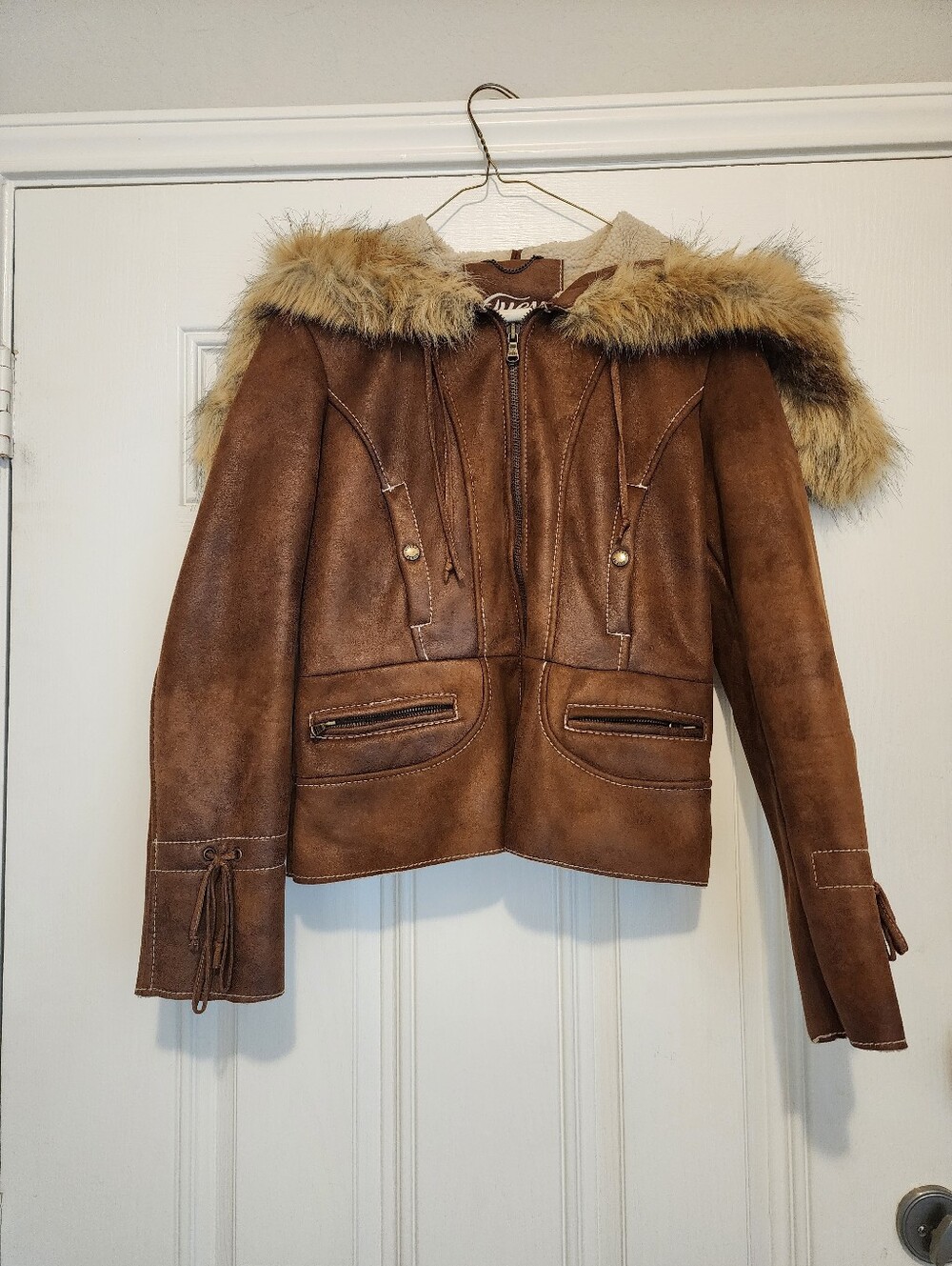 Brown guess jacket